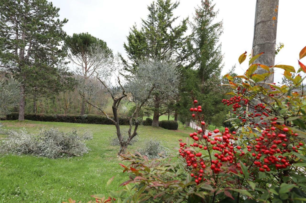 Agriturismo Villa Mozart Nel Verde Gubbio Exterior foto